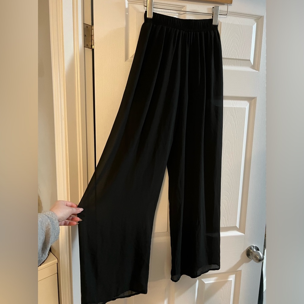 Sheer Flowy Pants